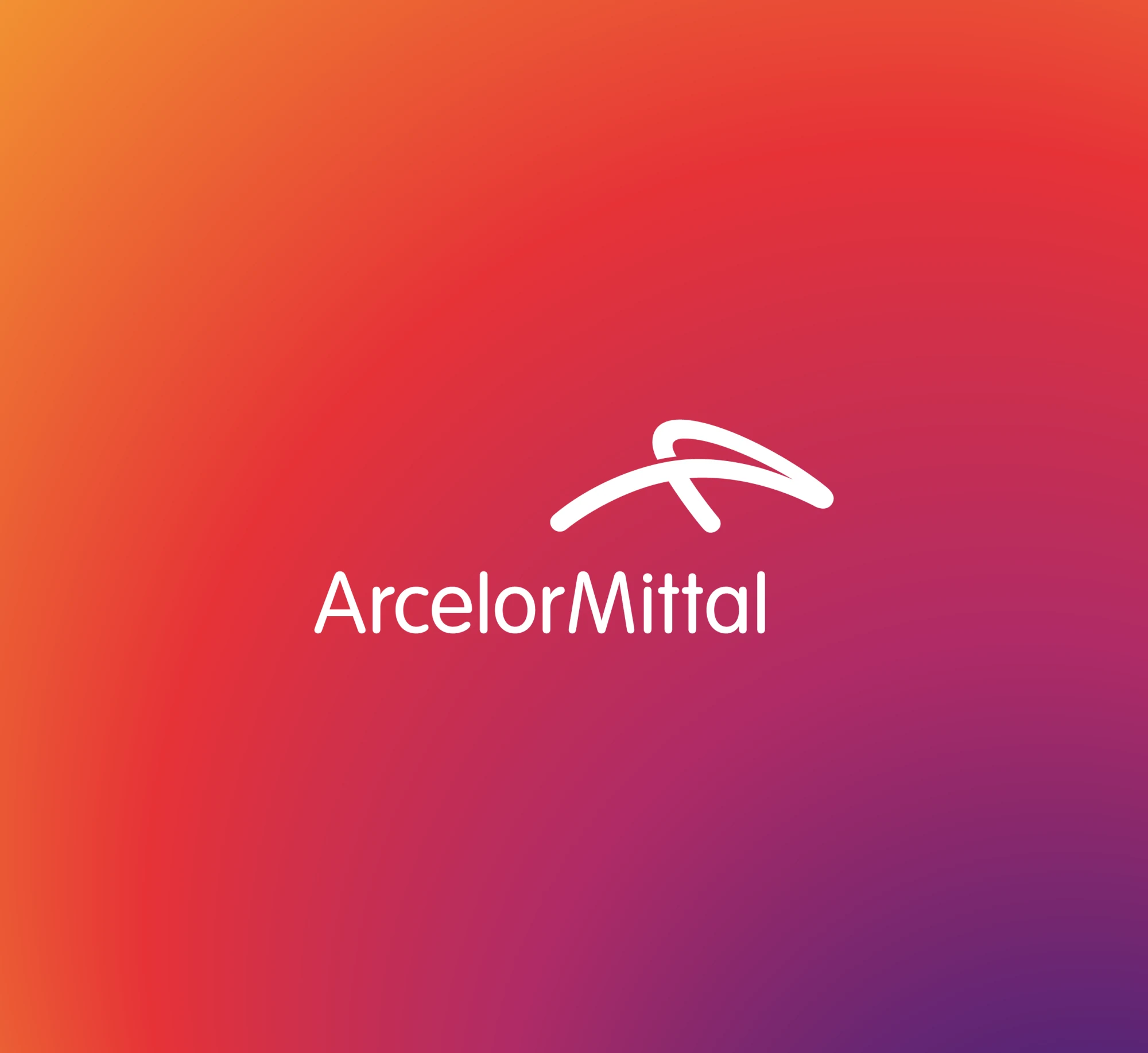 ArcelorMittal France, refonte journal interne Notre Steel, gradient orange-rose-violet identitaire